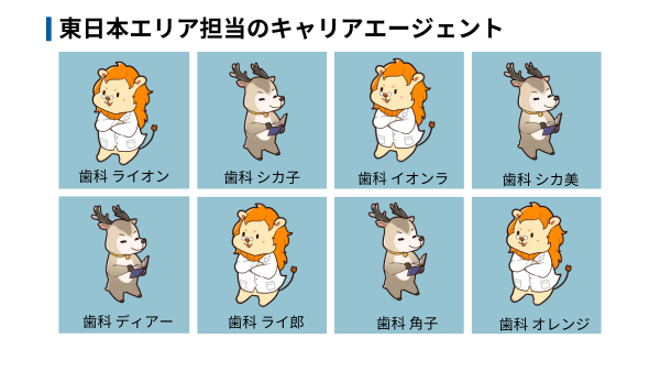 ファーストナビ歯科衛生士公式サイトをもとに作成 ファーストナビでは、キャリアエージェントの紹介ページがある。顔が見える安心感があるのは、他サービスにない強み。